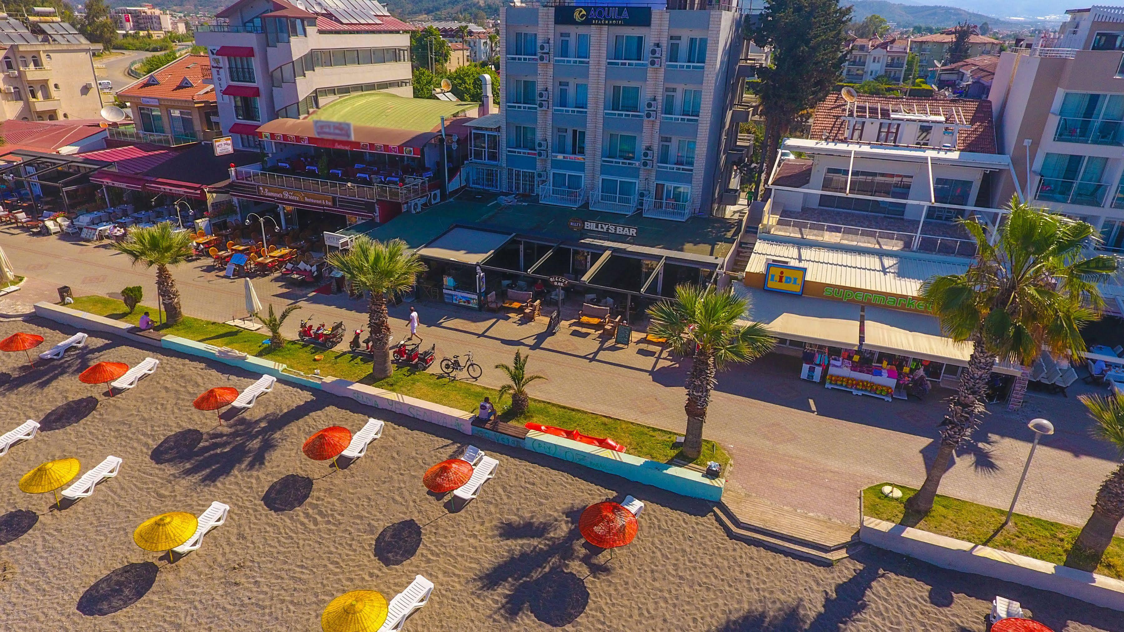 Aquila Beach Hotel เฟทิเย ภายนอก รูปภาพ